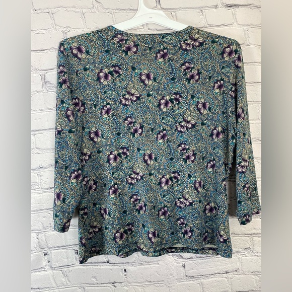 Sag Harbor Wrap Top size XL - Picture 7 of 8